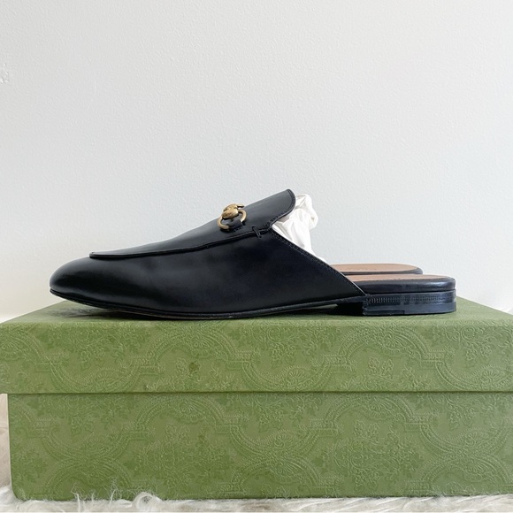 Gucci Princetown Horsebit Leather Slipper Mule Black
Size 40 - Picture 4 of 11